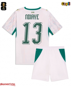 Senegal Iliman Ndiaye #13 Echipament de Fotbal Replică Mondial 2026 Copii Acasa (+ Șorturi)